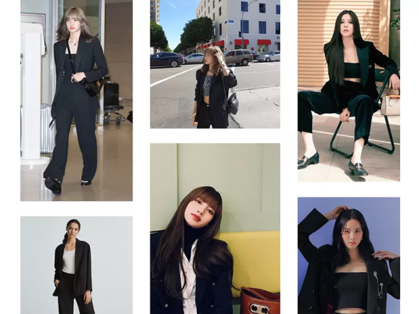 Phối đồ với áo blazer đen nữ