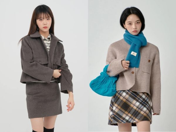 Phối đồ với áo dạ tweed