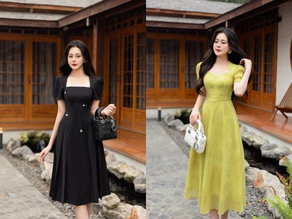 Đầm dạo phố cao cấp