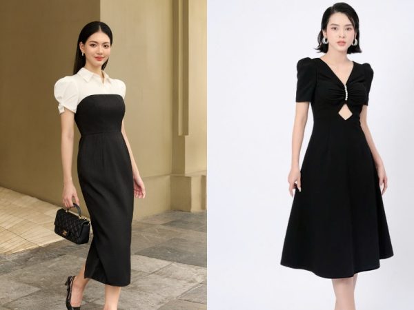 Đầm dự tiệc cho người gầy