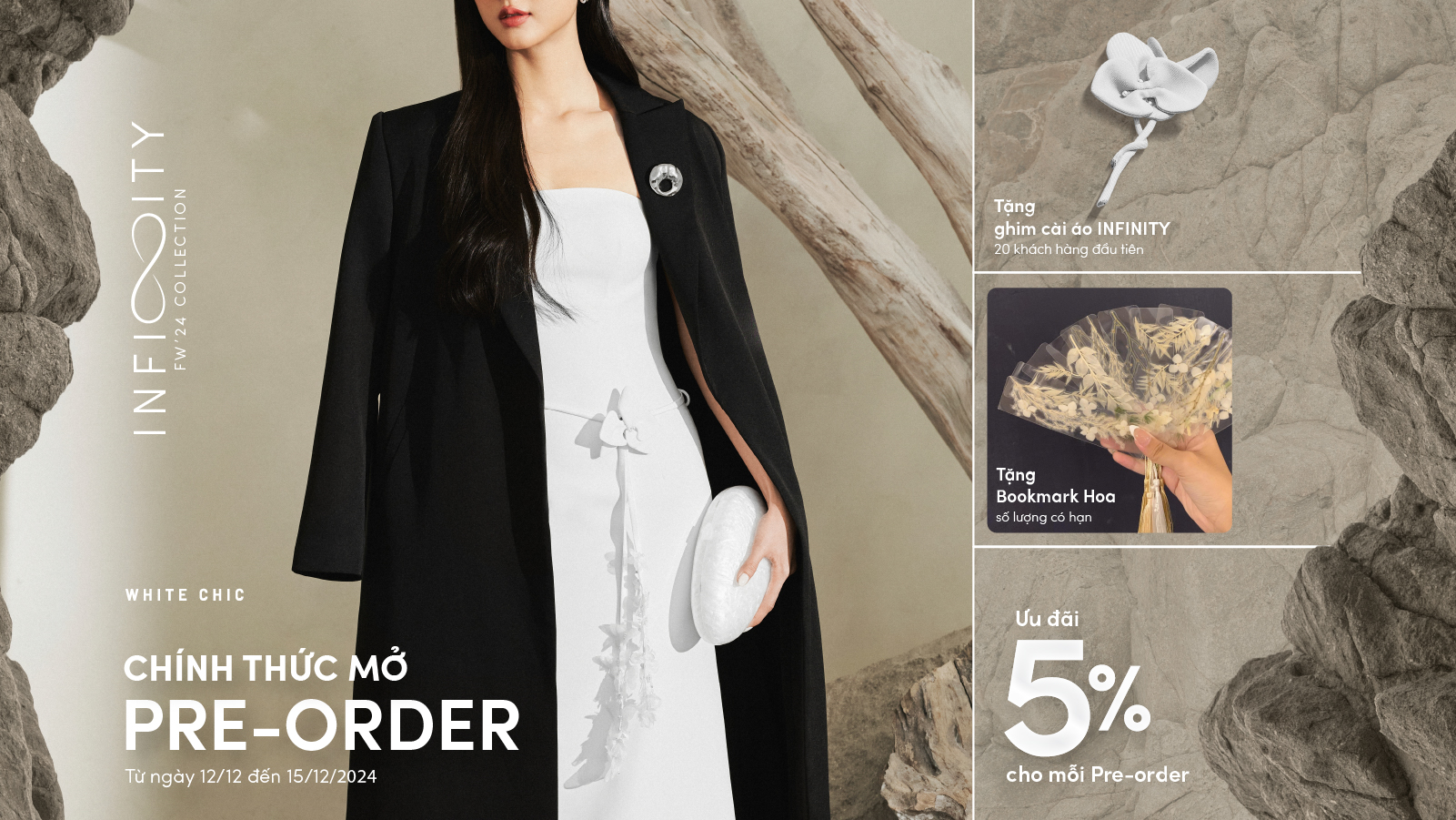 PRE-ORDER INFINITY - TÔN VINH NÉT ĐẸP BẢN LĨNH