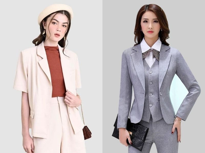 Cách mặc áo blazer trẻ trung