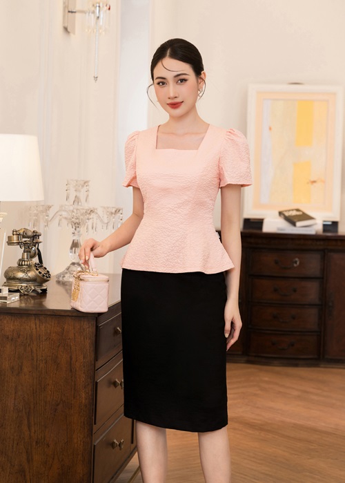 Chọn áo dáng peplum 