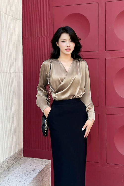 Người lùn mập không nên mặc những bộ trang phục oversize