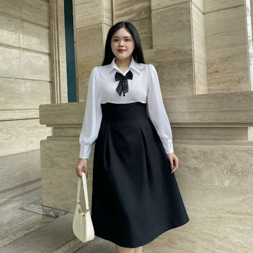 Váy cho dáng người tròn